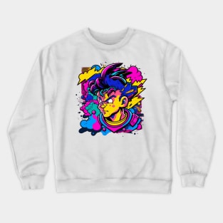 90's Character Pop Art Crewneck Sweatshirt